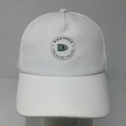 Walkabout Treasure Valley Slideback Hat White OSFA Adjustable Solid