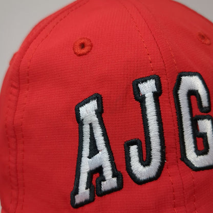 Imperial Baseball Cap Red One Size AJGA American Junior Golf Association Hat