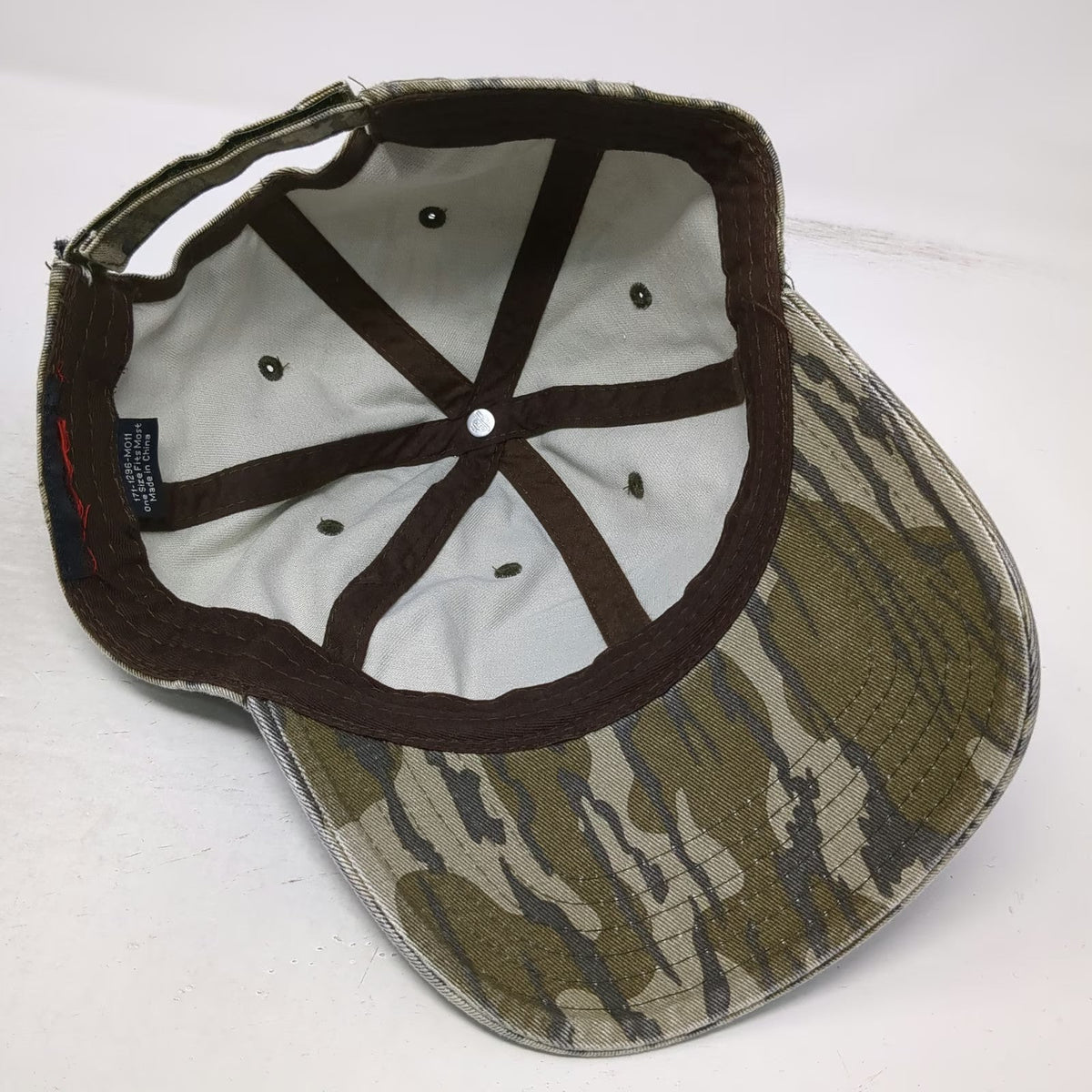Outdoor Cap Green One Size Tigerstripe Camo Mule Deer Foundation Baseball Hat