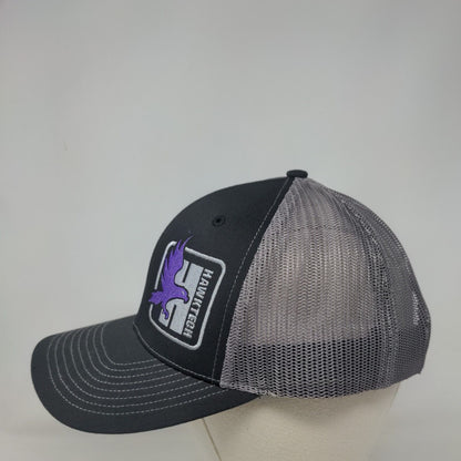 Hawktech Snapback Mesh Back Trucker Hat Black One Size Richardson