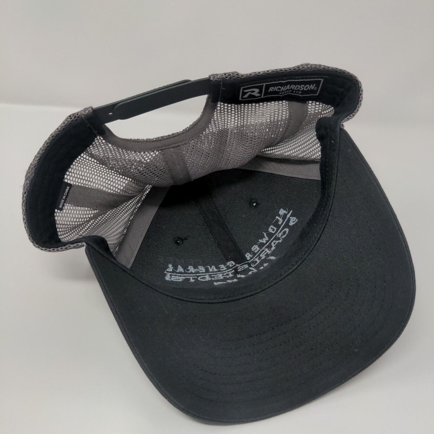 Flower General by Carlstedt's LLC Fishing Trucker Hat Black One Size Richardson