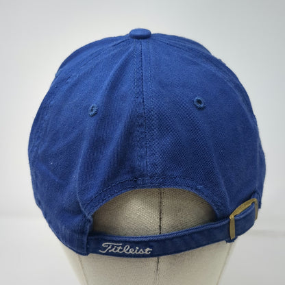 Texas Rangers MLB Titleist Baseball Cap Blue One Size Slideback Hat Cotton Strap