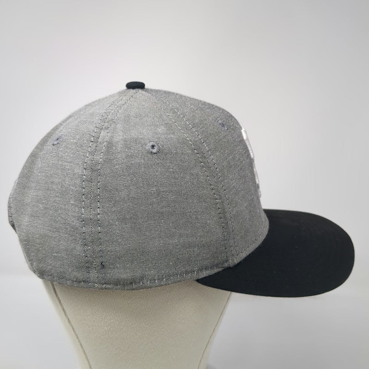 San Francisco Giants MLB New Era Snapback Gray One Size OSFM Flat Bill Logo Hat