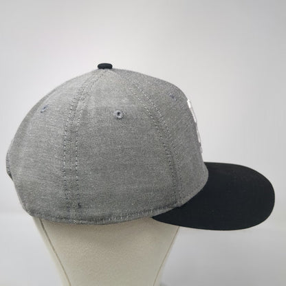 San Francisco Giants MLB New Era Snapback Gray One Size OSFM Flat Bill Logo Hat