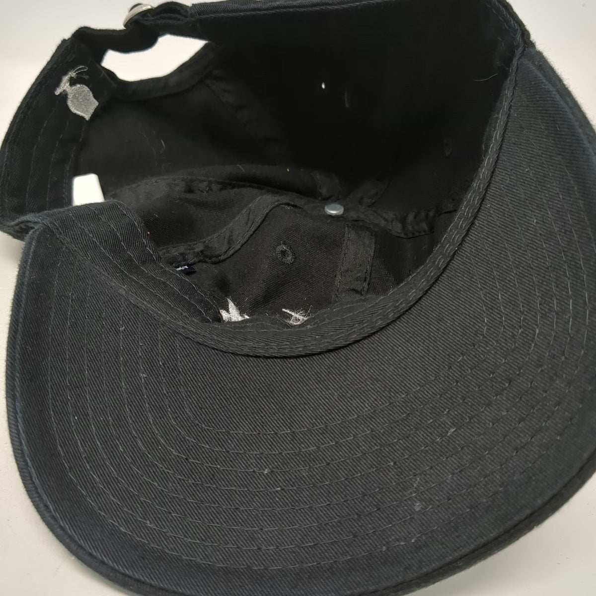 Decky Baseball Cap Black One Size The Bruery Embroidered Slideback Strap Hat