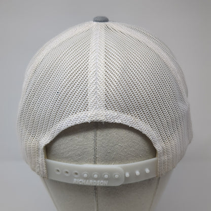 Midwest Block & Brick Snapback Trucker Hat Multi One Size Mesh Back