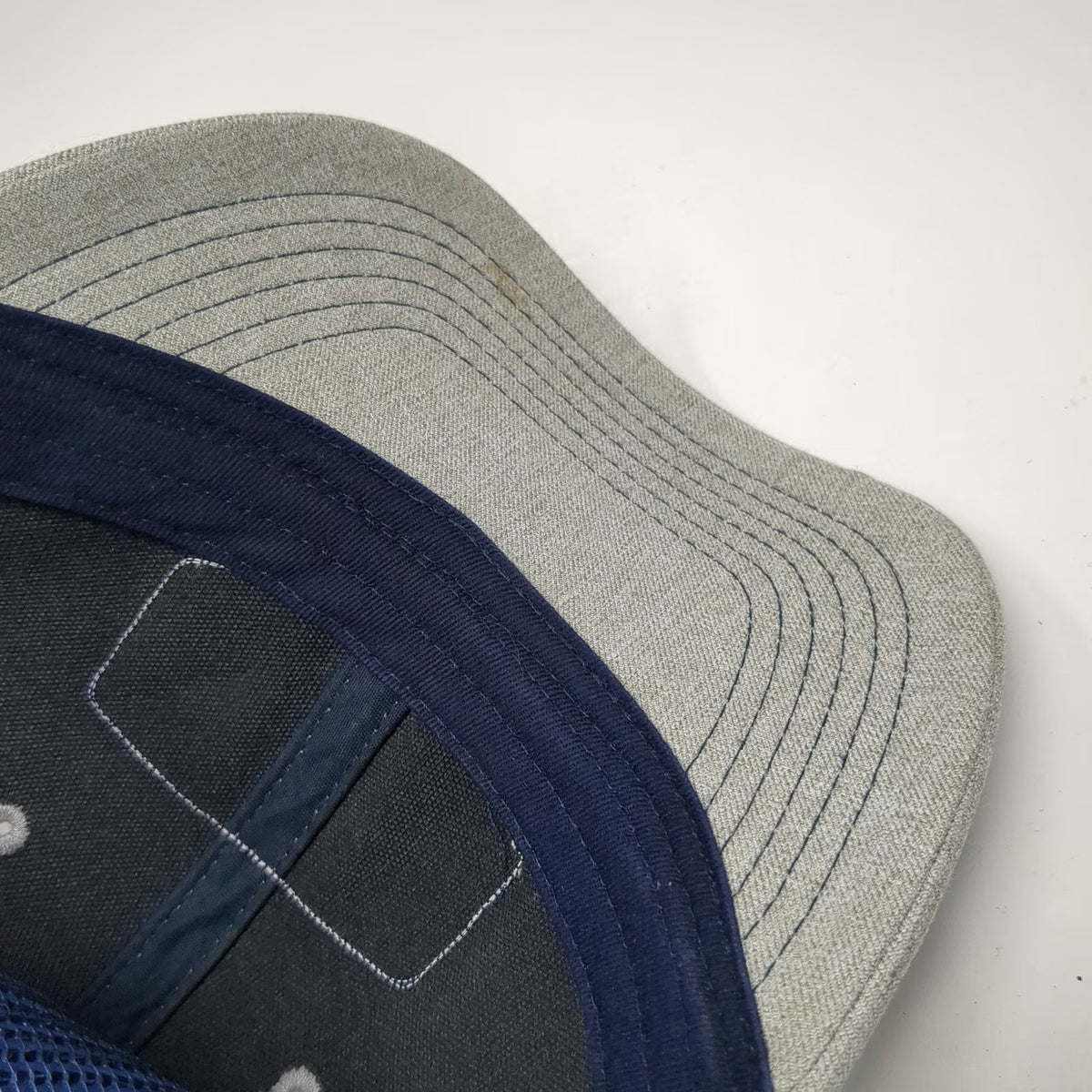 Muley Freak Trucker Hat Gray Blue One Size Mule Deer Country Hunting Patch Hat