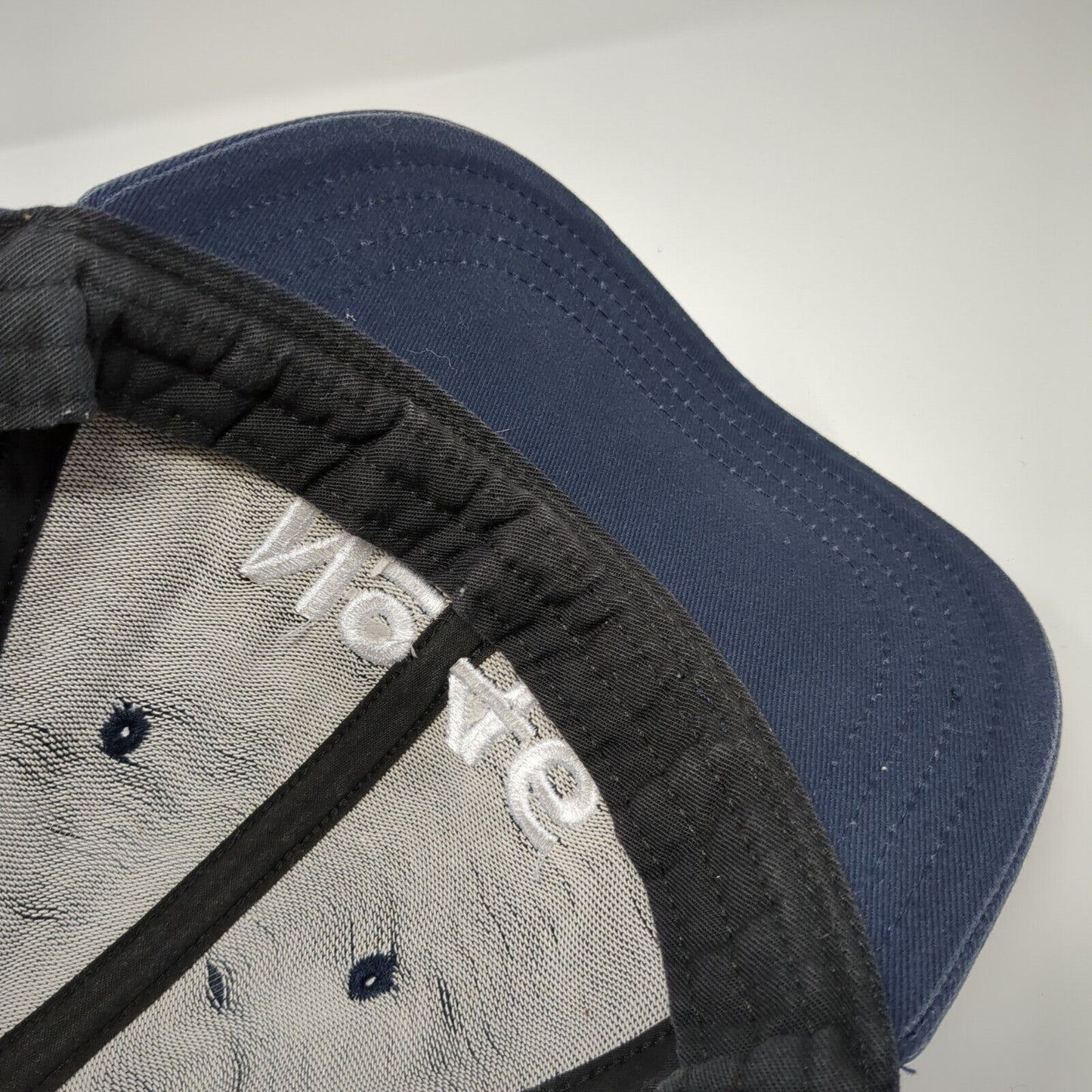 No 46 Biden Strapback Hat Blue OSFA Adjustable Embroidered 6 Panel Unionwear
