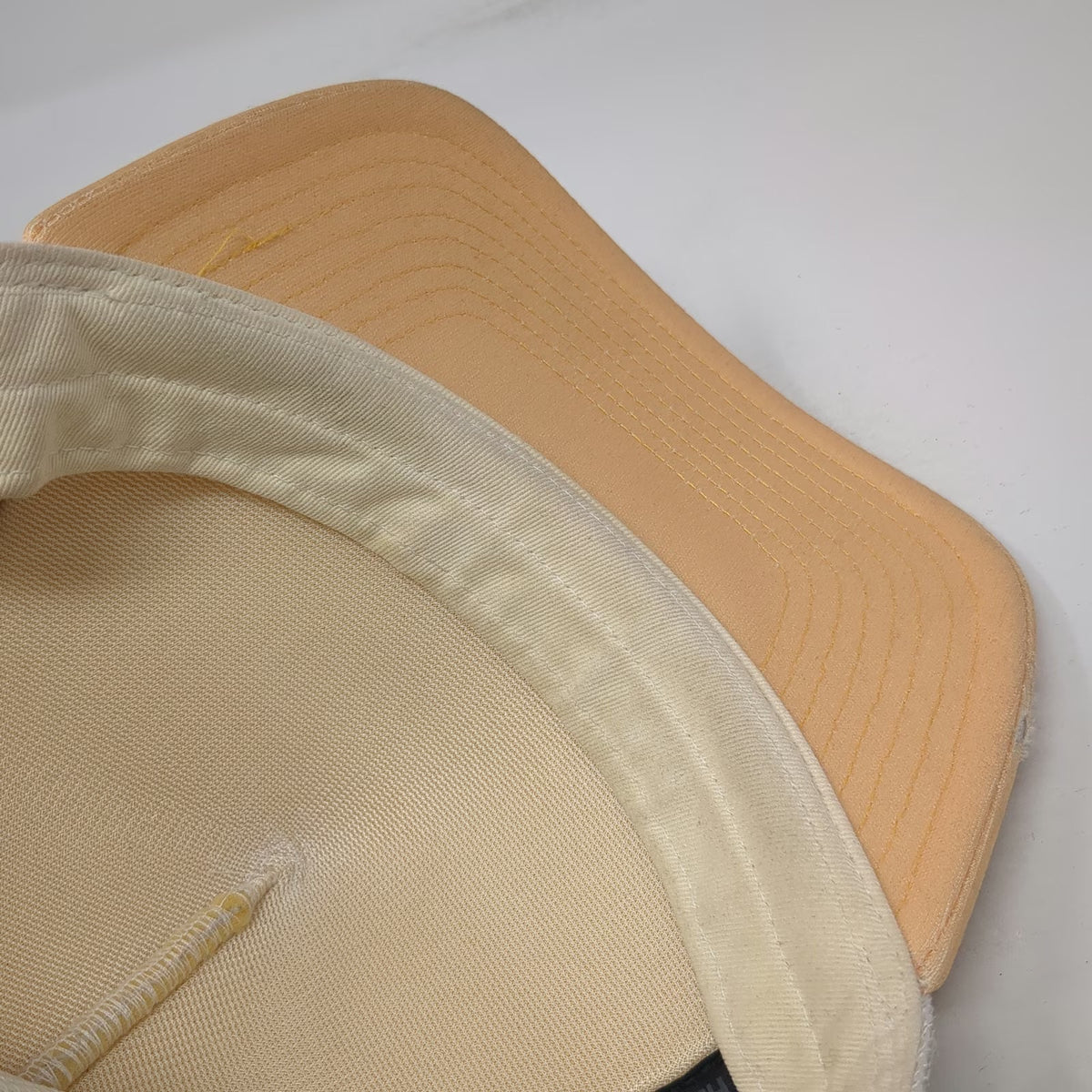 Hurley Trucker Hat Yellow One Size Mesh Snapback Wave Mountain Graphic Surf