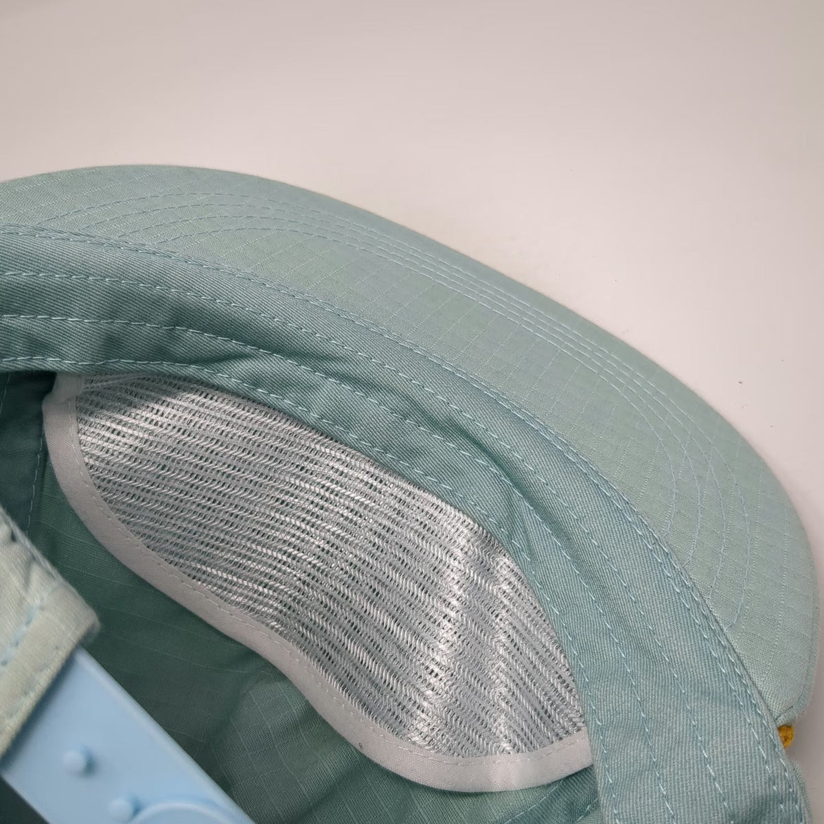 Obermeyer 5 Panel Blue One Size Snapback Rope Topographic Patch Outdoor Hat