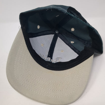 Relic Watches Snapback Hat Green One Size Adjustable Colorblock 6 Panel