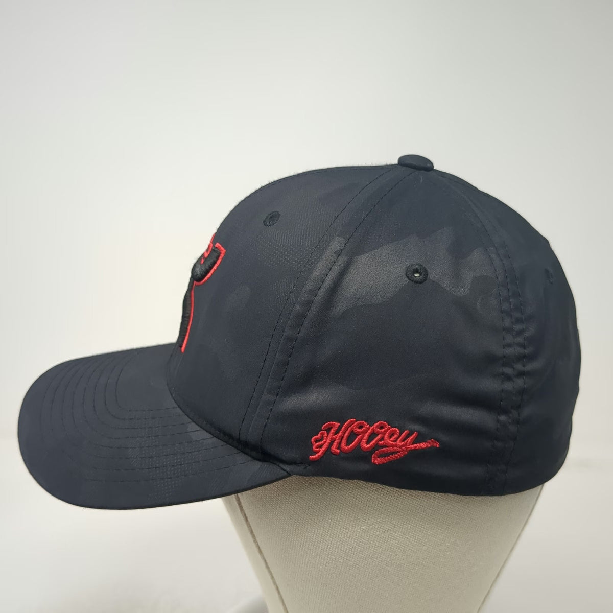 Hooey Baseball Cap Black M Flexfit US Flag Underbrim Punisher Skull Camo Hat