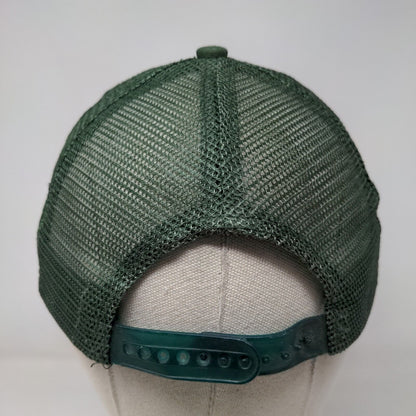 Simple Advantage Insurance Snapback Mesh Back Trucker Hat Green OSFA