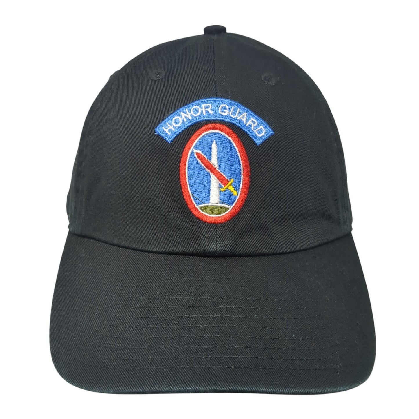 Honor Guard Slideback Hat Black One Size Adjustable Embroidered '47