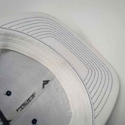 Pacific Headwear Blue Baseball Cap 7 3/8 Hat Roth Ag Construction Equipment Mesh