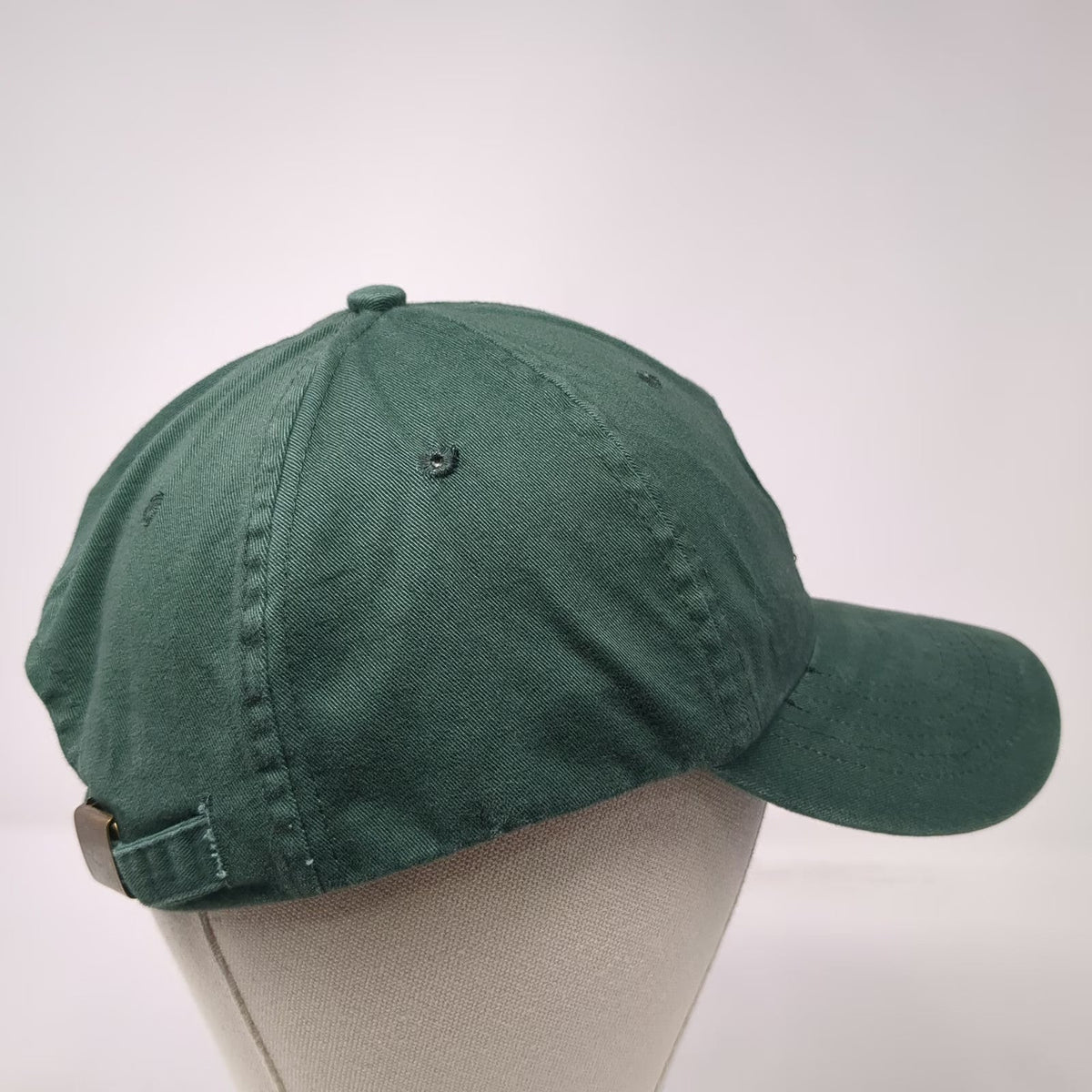 WWF Panda Logo Green Baseball Cap One Size Adjustable Slideback Cotton Hat Eco