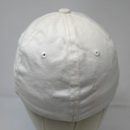 American Eagle 5 Panel White M All Over Print Typography Since 77 Graphic Hat