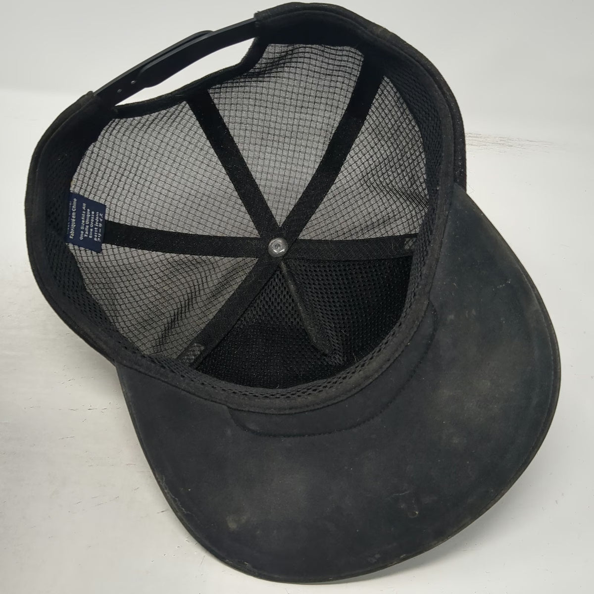 Arc'teryx Trucker Hat Black One Size Mesh Back Bird Logo Snapback Outdoor Cap
