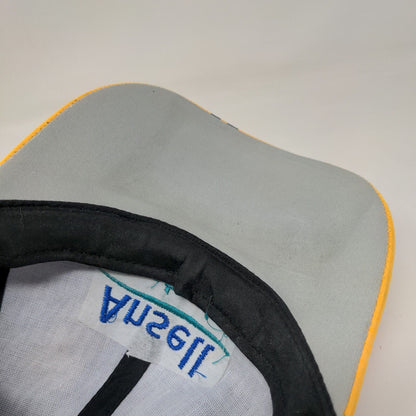 Ansell Protects Strapback Hat Multi One Size Embroidered Colorblock