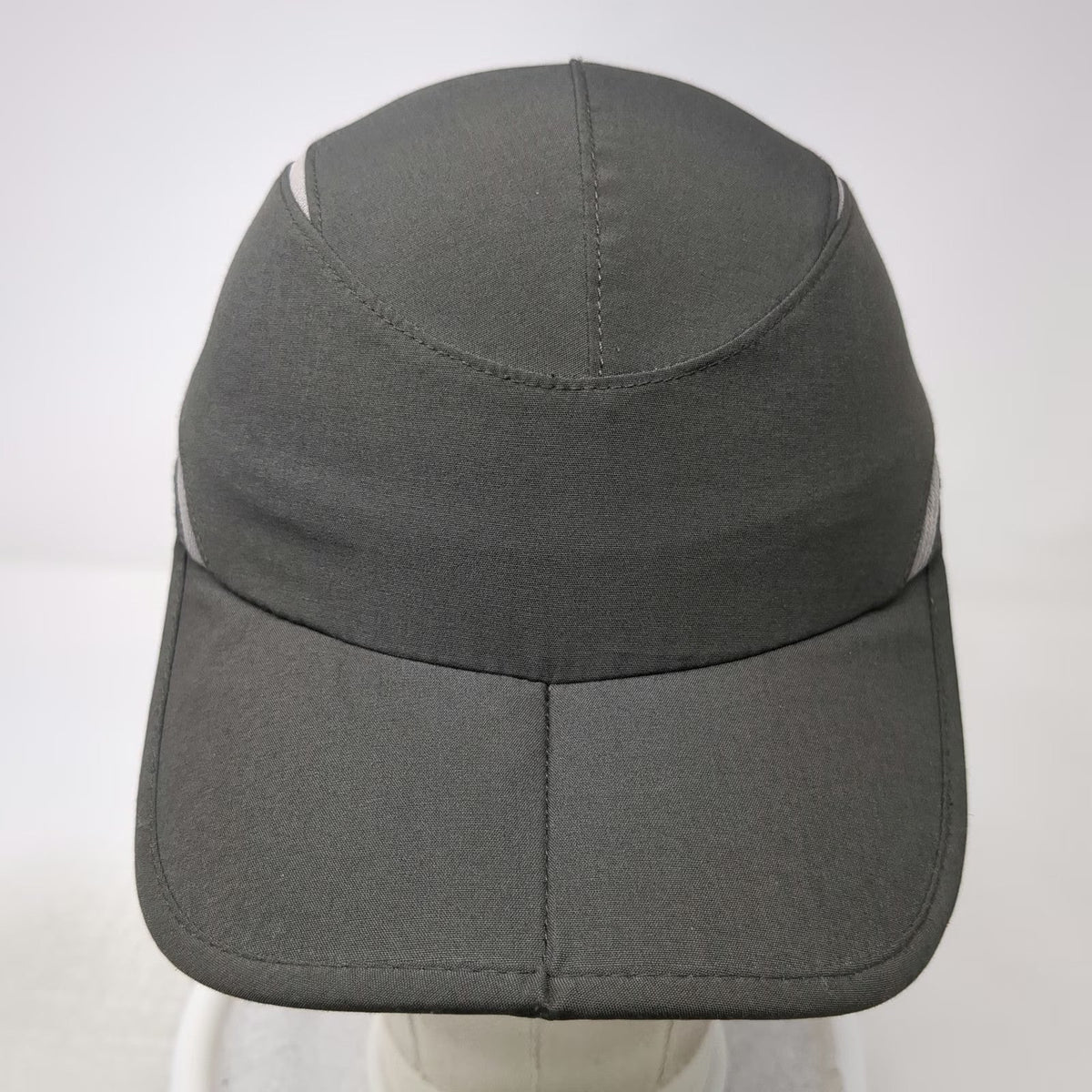 REI Baseball Cap Gray One Size Slideback Mesh Side Panels Outdoor Running Hat