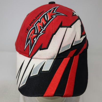 Polaris Baseball Cap Red RMK 50th Anniversary Strapback One Size Snowmobile Hat