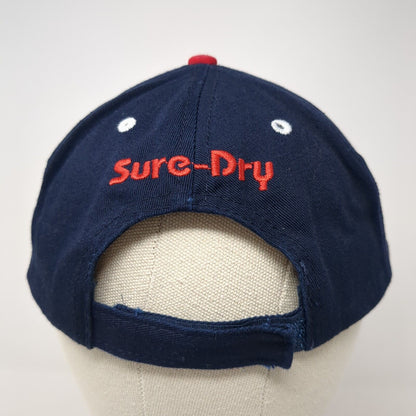 TR Sure-Dry Strapback Hat Multi One Size Adjustable Embroidered Logo