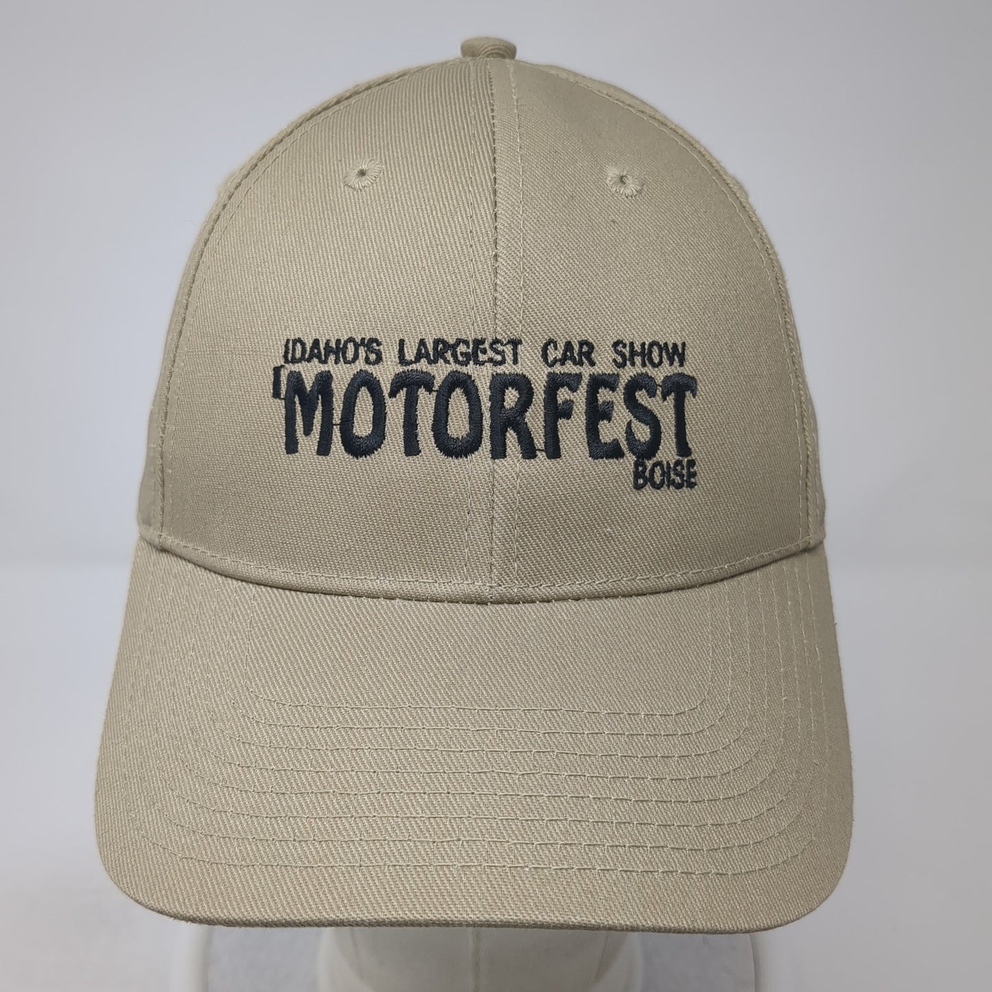 Idaho's Largest Car Show Motorfest Boise Baseball Cap Brown One Size Headtotoe
