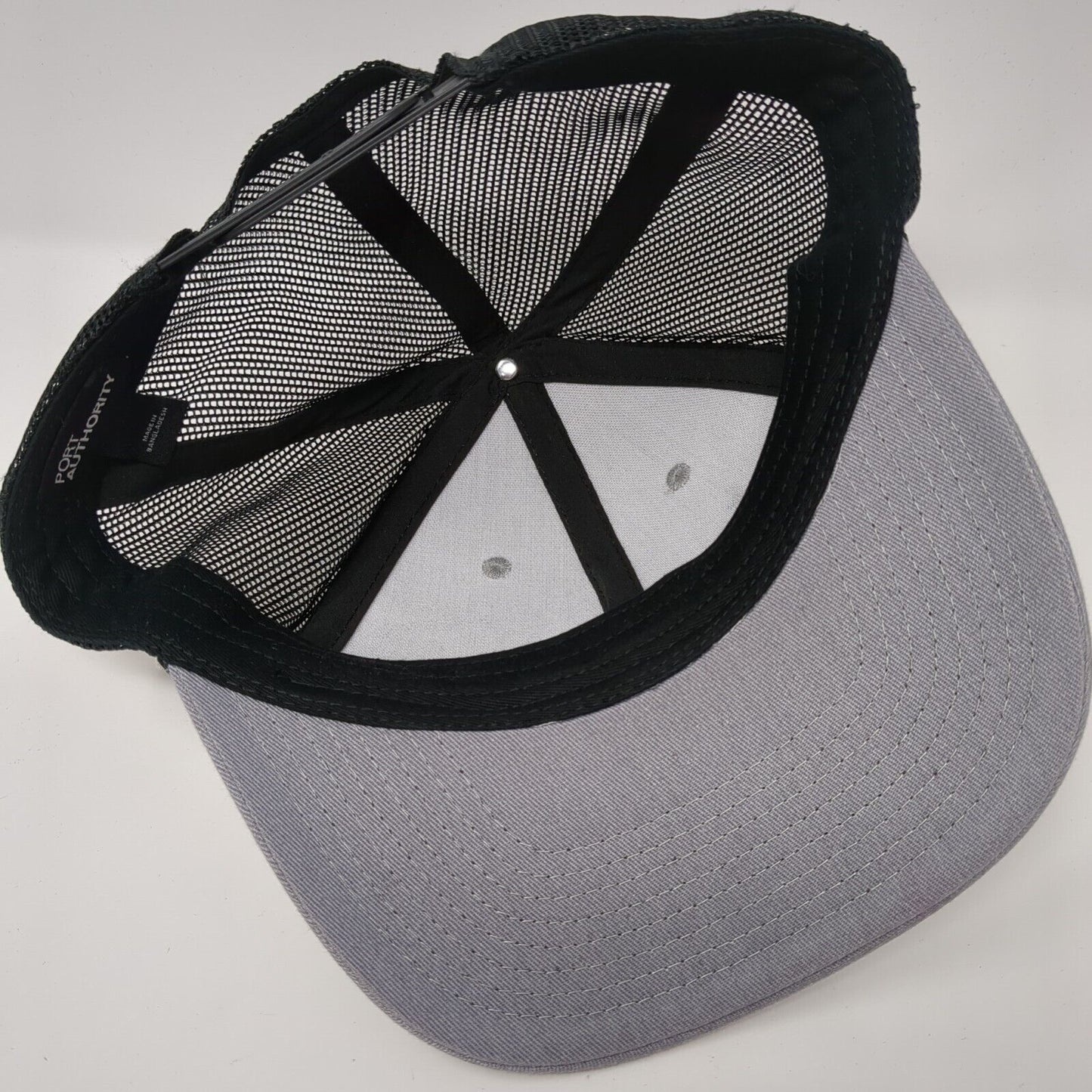 Great to Be An Eagle Est. 1983 Snapback Trucker Hat Gray OS Mesh Port Authority