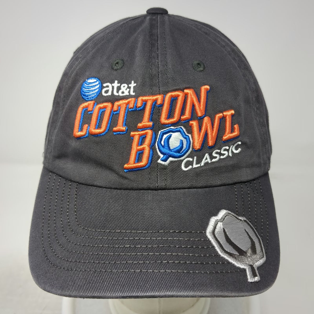 289 Apparel Baseball Cap Gray One Size Hat AT&T Cotton Bowl Classic Embroidered