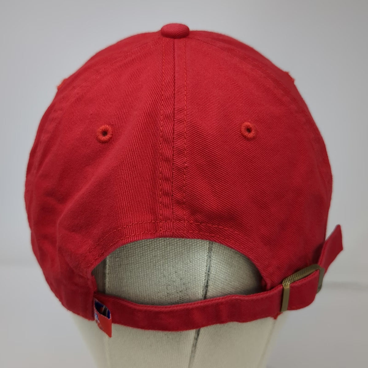 New England Patriots NFL '47 Red One Size Throwback Mascot Slideback Cap Hat