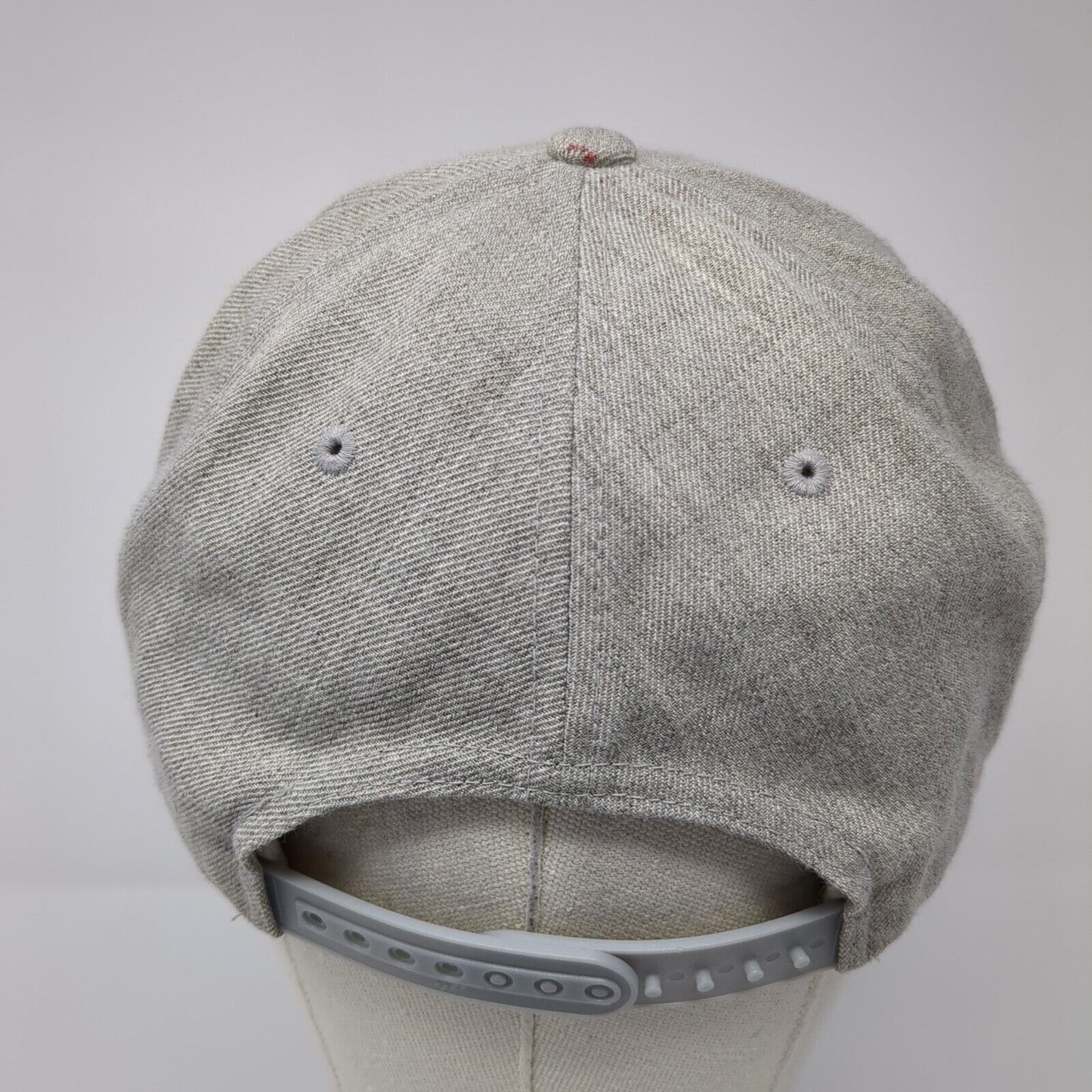 Fitzgerald's Bicycles Snapback Hat Gray One Size Embroidered Yupoong