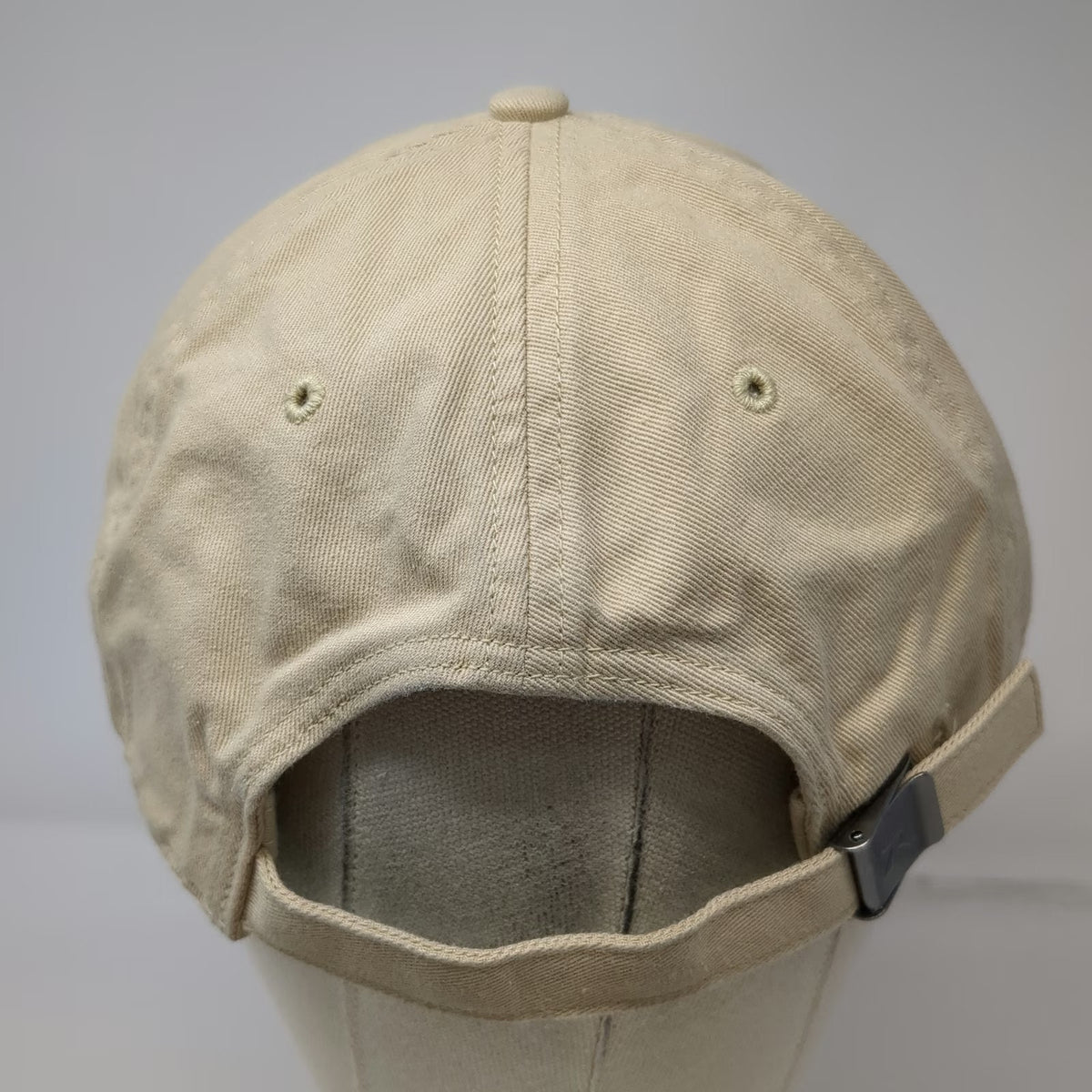Richardson Baseball Cap Beige L Be Bold Window Graphic Cotton Adjustable Hat