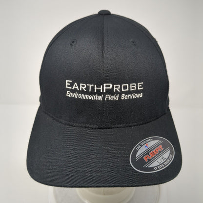 Earth Probe Fitted Hat Black L/XL Embroidered Flexfit Port Authority