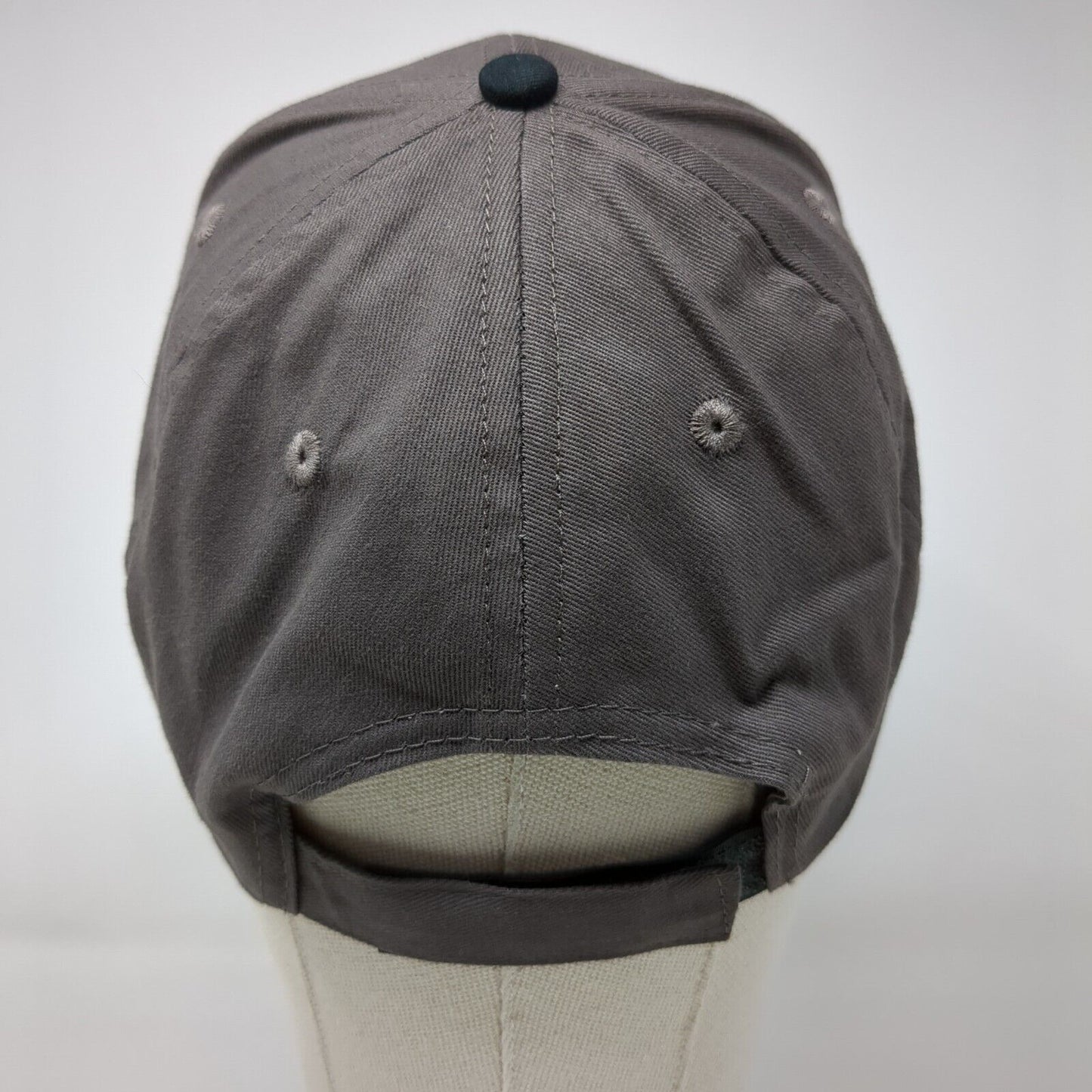 Subaru Strapback Hat Gray OSFA Adjustable Embroidered 6 Panel Nissun