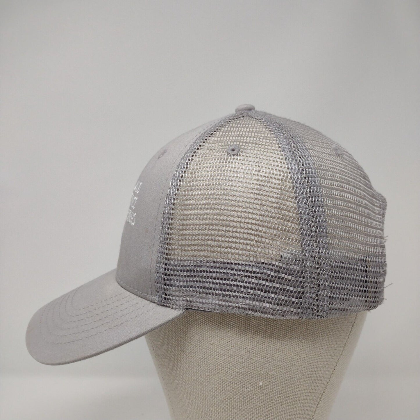 Wild Science Explorers Snapback Trucker Hat Gray OSFA Adjustable Mesh Back BIG X