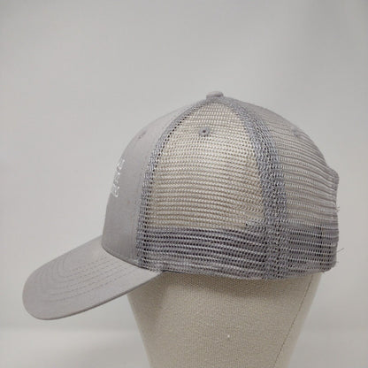 Wild Science Explorers Snapback Trucker Hat Gray OSFA Adjustable Mesh Back BIG X