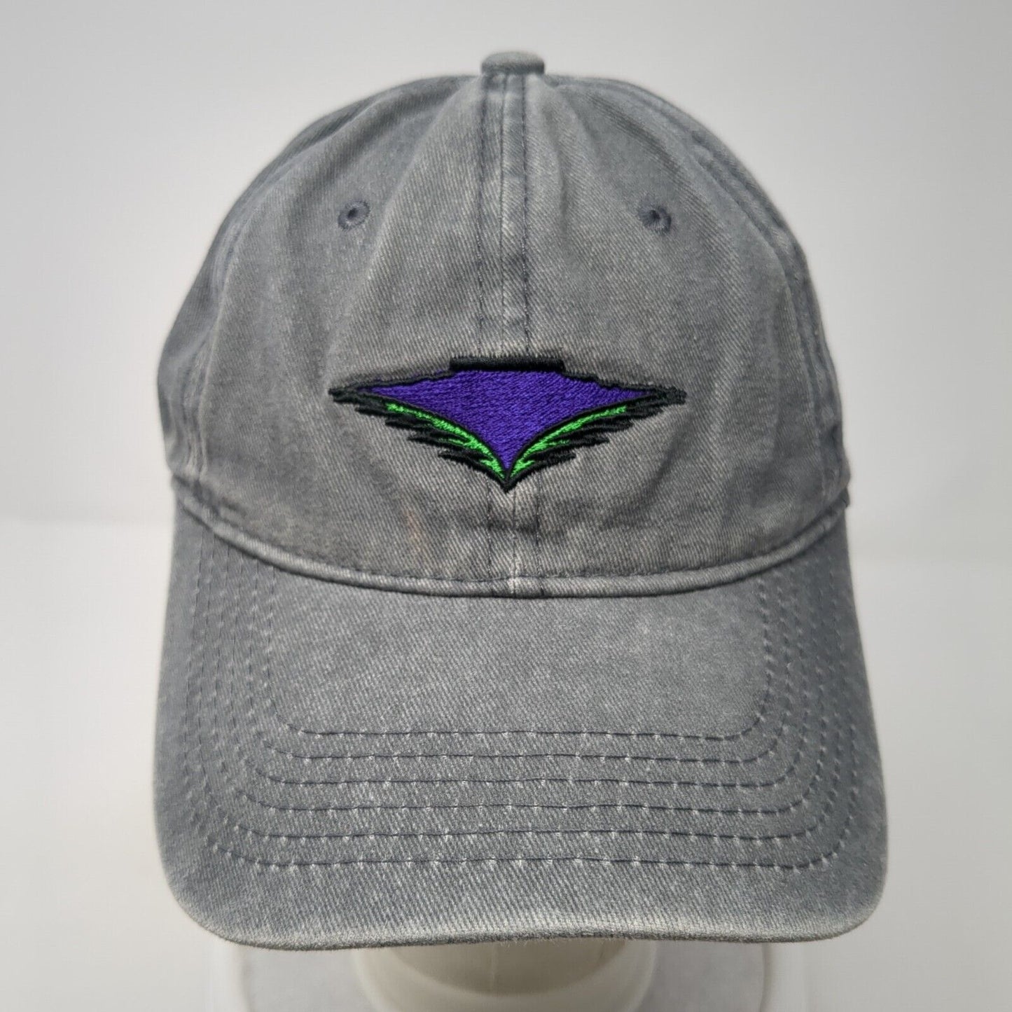Kings Crown Organic Farm Slideback Hat Gray One Size Adjustable 6 Panel