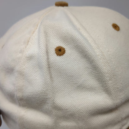 Swingster Baseball Cap Beige OSFM Beechcraft Suede Brim Leather Strapback Hat