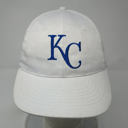 KC Edward Jones Strapback Baseball Cap White One Size Adjustable Embroidered