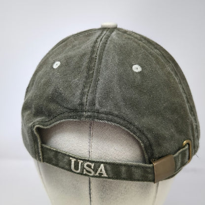 I Love DC Baseball Cap Green Beige One Size Washington DC USA Flag Souvenir Hat
