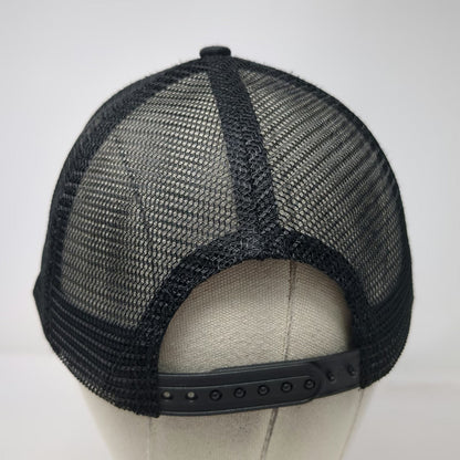 Mac Tools Trucker Hat Black One Size Snapback Mesh Back Embroidered Logo Work