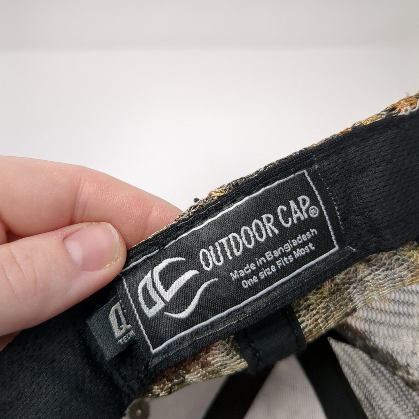 NWTF Conserve Hunt Share Strapback Trucker Hat Camo One Size Adjustable