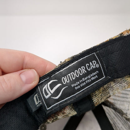 NWTF Conserve Hunt Share Strapback Trucker Hat Camo One Size Adjustable