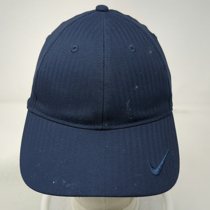 Nike Baseball Cap Blue One Size Golf Dri-Fit Heritage86 Pinstripe Slideback Hat