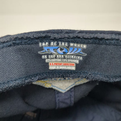 Denver Nuggets NBA Top Of The World Blue One Size One Fit Stretch Team Logo Hat