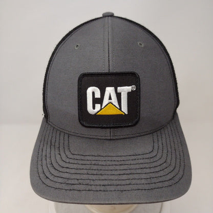 CAT Patch Snapback Trucker Hat Gray OSFA Western States Equipment