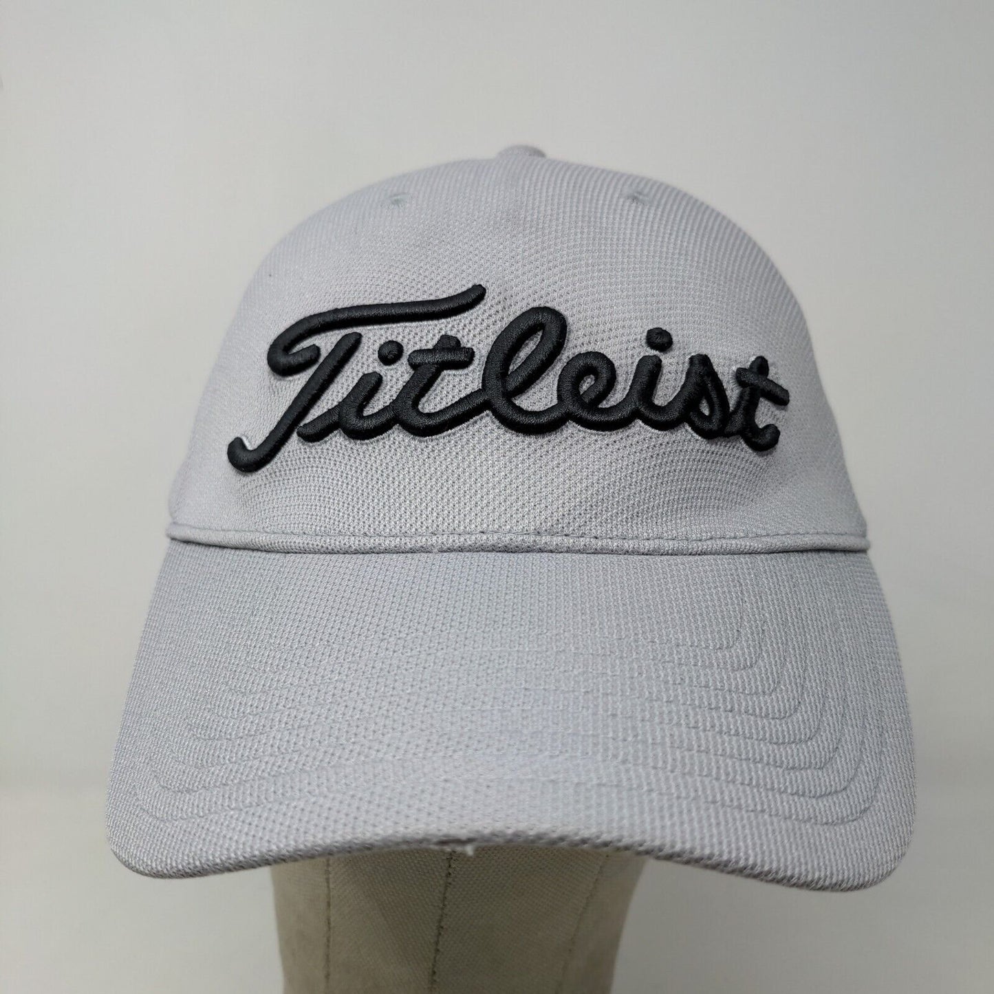 Titleist Men's Slideback Hat Gray Embroidered Pro V1 Logo Polyester