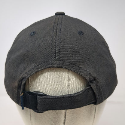 Roark 5 Panel Black Hat One Size Seek and Explore Cotton Spandex Slideback Patch