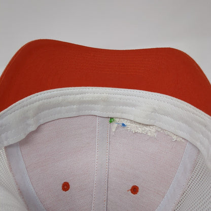 Energy Management Corporation Snapback Trucker Hat Orange OS Mesh Richardson