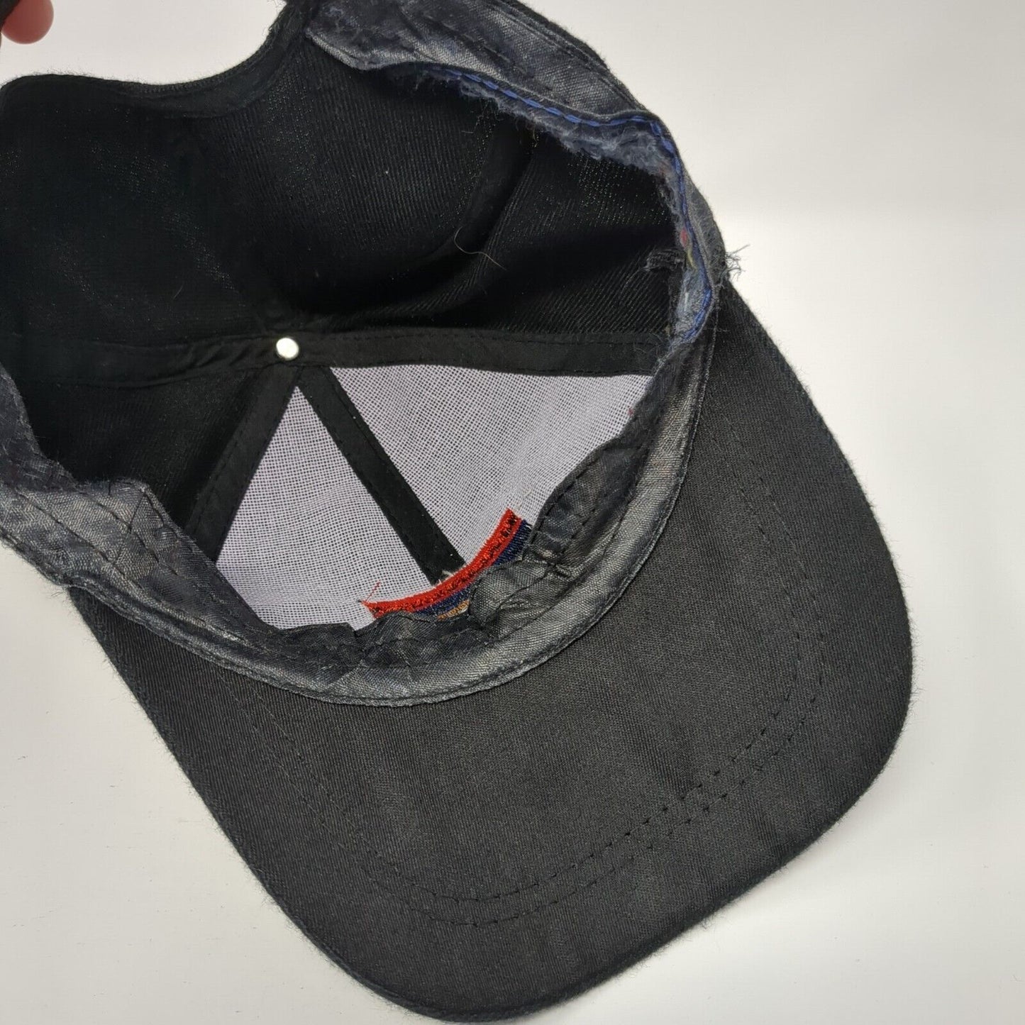 Armenia Strapback Hat Black One Size Adjustable Embroidered Patriotic 6 Panel